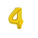 Balão Metalizado 4 Dourado N.16