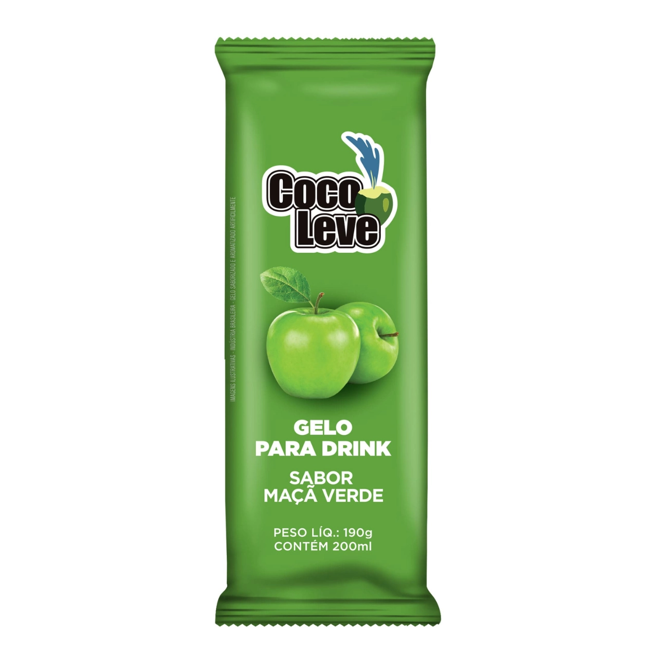 Gelo para Drink Laranja Coco Leve Pacote 190g - Super ABC