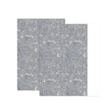 Placa Eva Glitter 40x48cm Prata