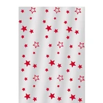 Saco Poli Decorado Estrela Vermelha 30x45cm C/50 Unid