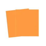 Placa Eva Liso 40x47cm Laranja