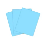 Placa Eva Liso 40x47cm Azul Bebê