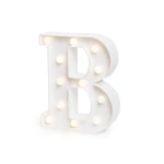 Letra Led B 16x3cm