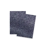 Placa Eva Glitter 40x48cm Chumbo