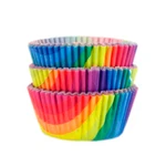 Forminha para Cupcake Arco-Íris C/45 Unid Flip