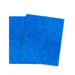 Placa Eva Glitter 40x48cm Azul Celeste