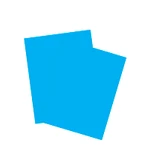 Placa Eva Liso 40x47cm Azul