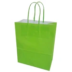 Sacola Papel Verde Limão 13,5x8x16cm C/10 Unid