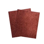 Placa Eva Glitter 40x48cm Marrom