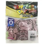 Balão Alumínio Rose Gold N9 25 Unid Happy Day