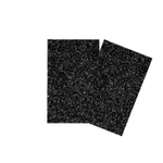 Placa Eva Glitter 40x48cm Preto