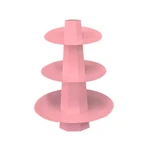 Baleiro 3 Andares Rosa Ultra Fest