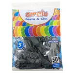 Balão Metalizado Prata N09 50 Unid. Amalu