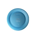 Prato Raso Azul Claro 15cm 10 Unid Bello Copo Festas