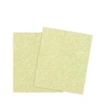 Placa Eva Glitter 40x48cm Amarelo Baunilha