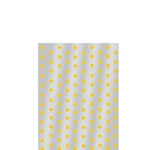 Saco Poli Decorado Poá Amarelo 20x30cm C/50 Unid