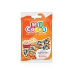 Confeito Figura 50g Estrelinha Colorida Mil Cores