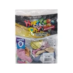 Balão Alumínio Sortido N9 25 Unid Happy Day