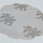 Tapetinho N7 Renda Prata C/100 Unid Dani Embalagens