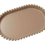 Bandeja Perola 20x13cm Noz Moscada