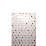 Saco Poli Decorado Coração Vermelho 20x30cm C/50 Unid
