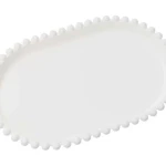Bandeja Perola 20x13cm Branco