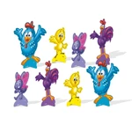 Decoração de Mesa Galinha Pintadinha C/8 Unid Festcolor