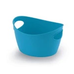 Cachepot Oval Azul Bebê