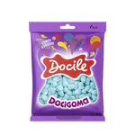 Bala de Goma Docigoma Mini Sino Azul 500g Docile