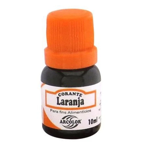 Corante Líquido Laranja 10 Ml Arcolor