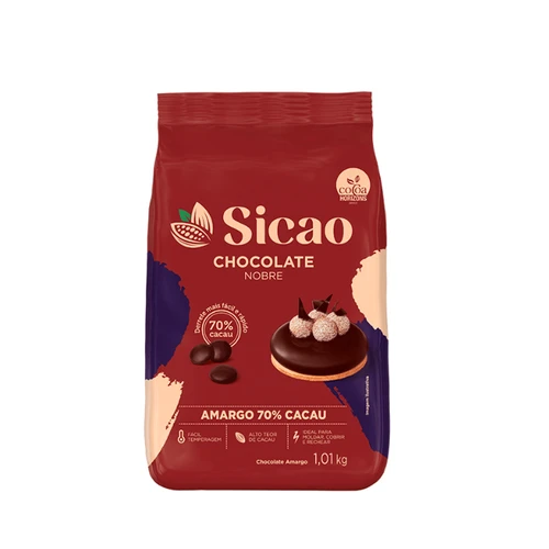 Chocolate Sicao Amargo 70% 1,01kg