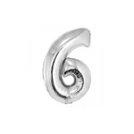 Balão Metalizado 6 Prata N.16