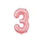 Balão Metalizado 3 Rose N.16