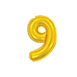 Balão Metalizado 9 Dourado N.16