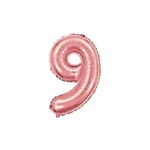 Balão Metalizado 9 Rose N.16