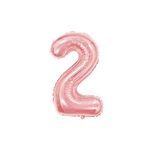 Balão Metalizado 2 Rose N.16