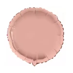 Balão Metalizado Redondo 45cm Rose Gold Chrome